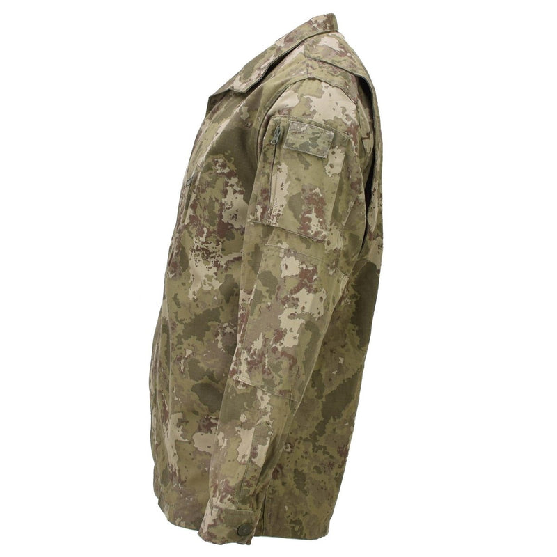 Original turkisk militär AG18 enhetlig jacka Hållbar ripstop M2021 Camo