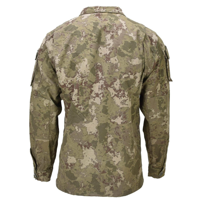 Original turkisk militär AG18 enhetlig jacka Hållbar ripstop M2021 Camo