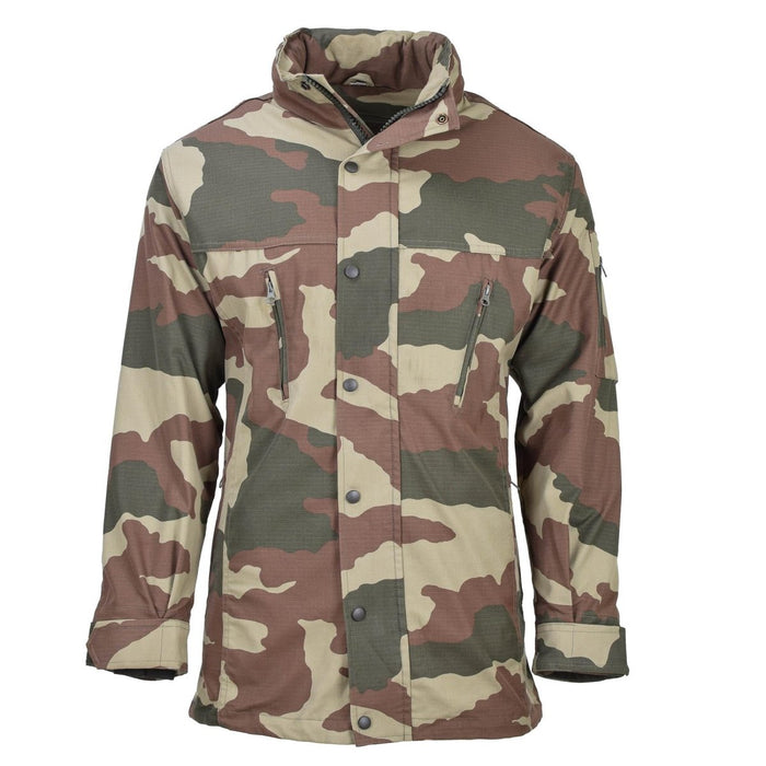 Original turkisk militär camo parkas slitstark ripstop med avtagbart foder taktiskt - GoMilitar