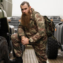 Original Turkish military camo parka durable ripstop w removable liner tactical - GoMilitar