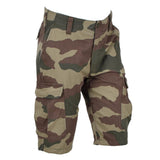 Original Turkish Military Cargo Shorts Outdoor Field Utility Woodland Camo