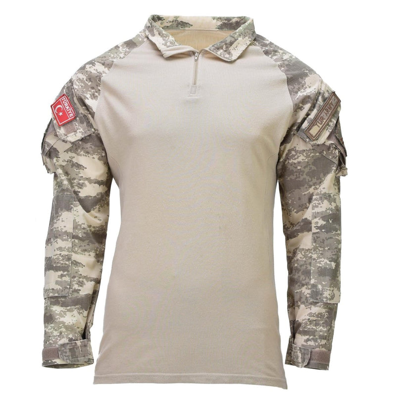Original turkisk militär stridsskjorta Taktiskt stretchtyg M2021 Camo