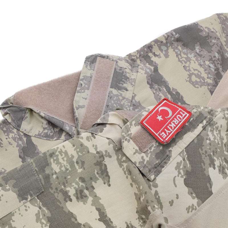 Original turkisk militär stridsskjorta Taktiskt stretchtyg M2021 Camo