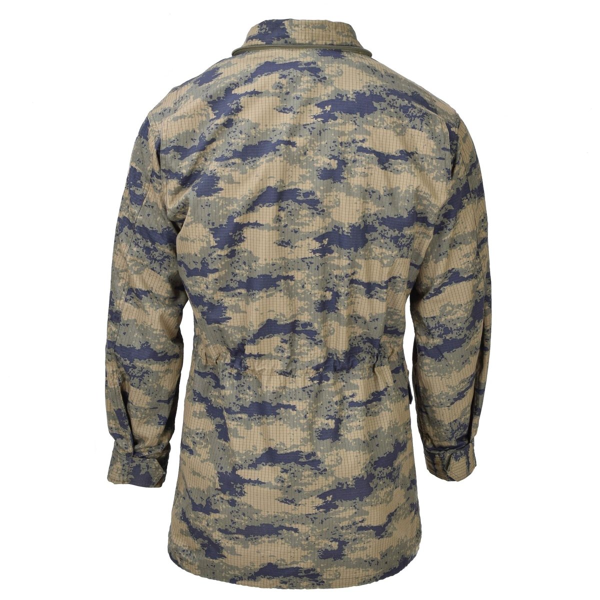 Original turkisk militär digital camo parkas med liner hållbart ripstop taktiskt