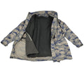 Original turkisk militär digital camo parkas med liner hållbart ripstop taktiskt