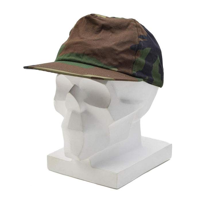 Original Turkish Military Field Cap Elastiskt bakre band AG18 Woodland Camo - GoMilitar
