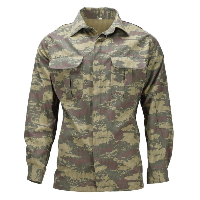 Original turkisk militärfältskjorta Reptålig RipStop M2008 Camo - GoMilitar