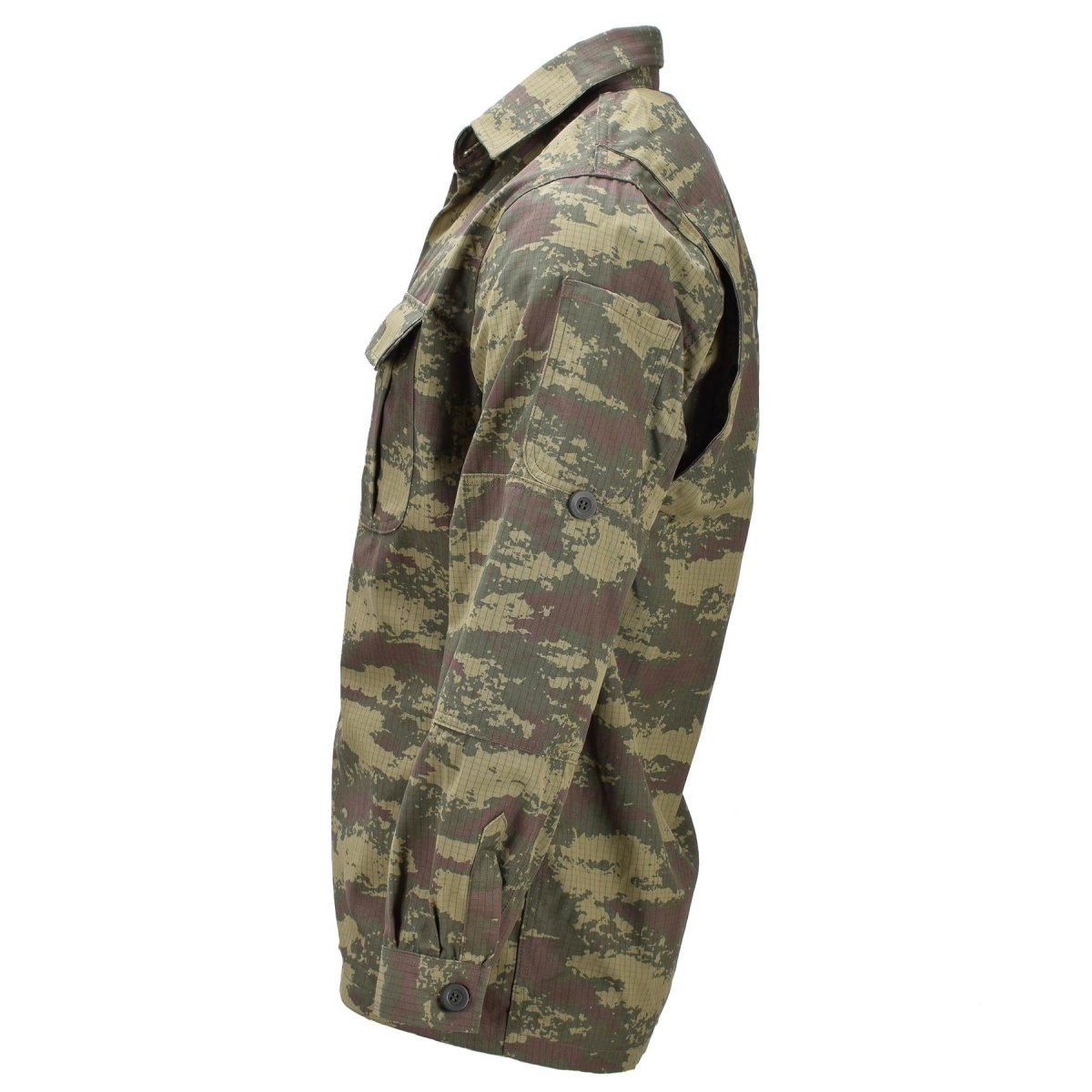Original turkisk militärfältskjorta Reptålig RipStop M2008 Camo