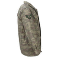 Original turkiska militära fallskärmshoppare jacka parka camo ripstop fodrad armé