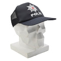 Original turkisk militär POLIS Field Cap Mesh Insert Justerbar Fästdon Svart