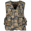 Original turkisk militärväst 8 bifogade fickor axelvadd M2018 Camo