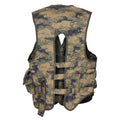 Original turkisk militärväst 8 bifogade fickor axelvadd M2018 Camo