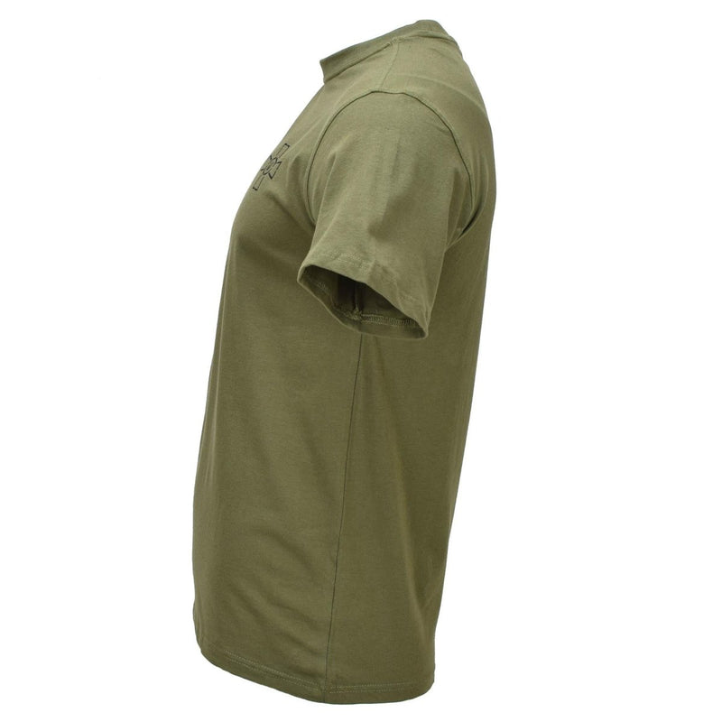 Original Ukrainian Military T-Shirt Armed Forces Emblem Tryzub Short Sleeve