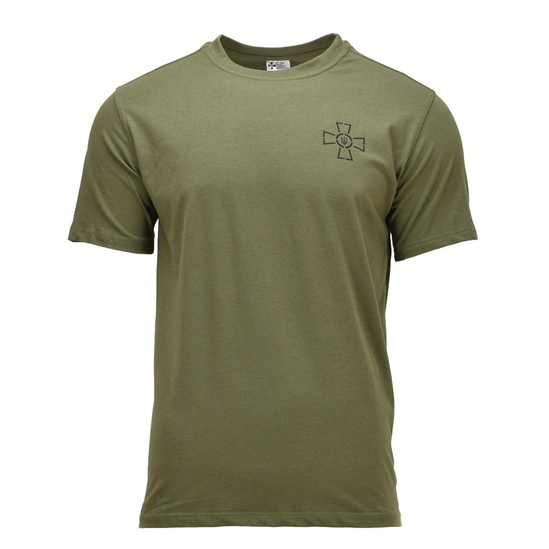 Original ukrainsk militär T-shirt Armed Forces Emblem Tryzub Kort ärm