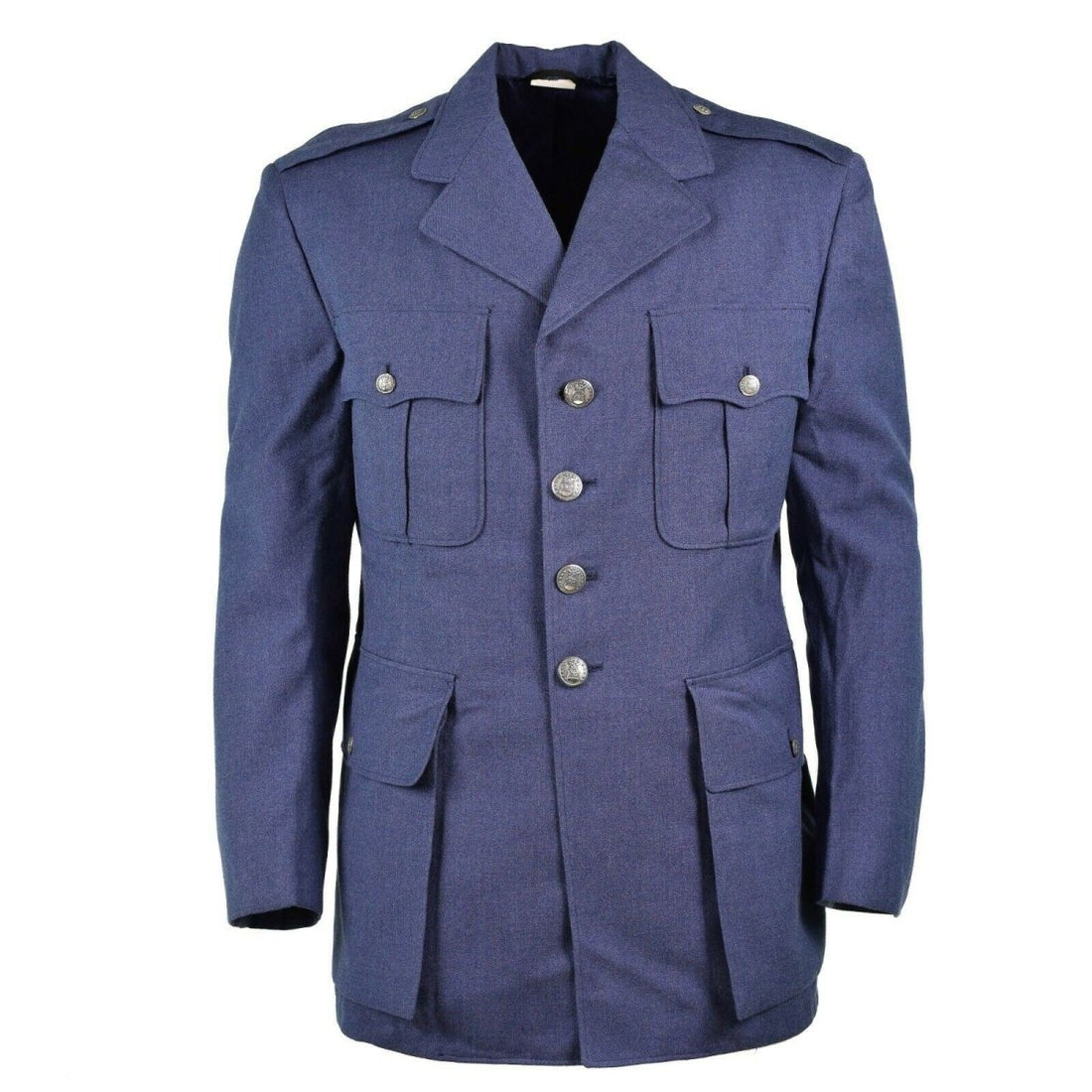 Original US Army Air Force Jacket Coat Men Blue Usaf Wool Coat Service Dress