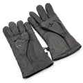 Original US Army Combat Leather Gloves äkta svart läder militär fråga
