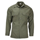 Original U.S. army long sleeve tactical shirt olive fatigue military field NEW - GoMilitar