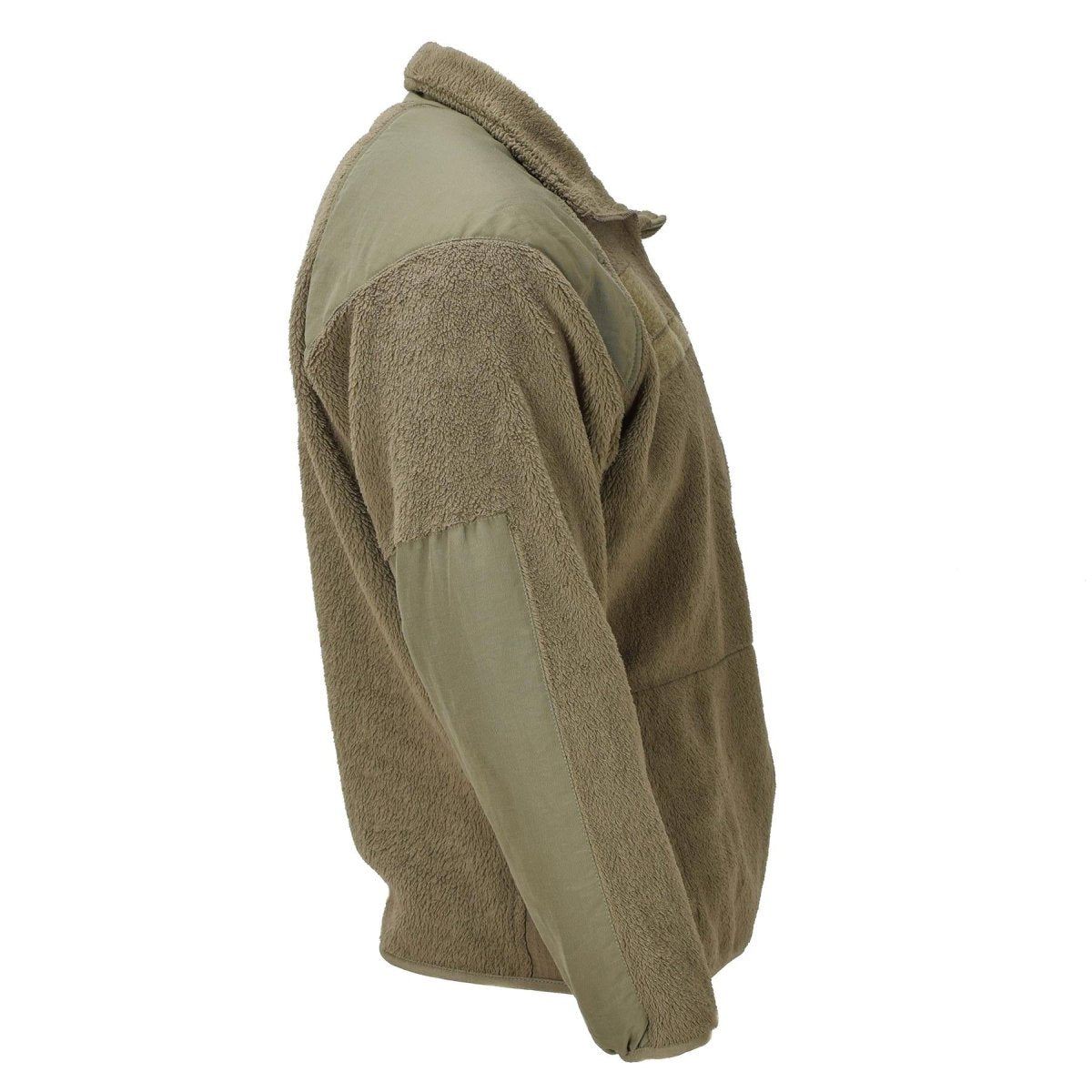 Original U.S. Army Tactical Cold Weather Fleecejacka Förstärkta axlar Olive