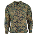 Original US Army Troops Jacket BDU Digital Woodland Camo Shirt Militär fråga