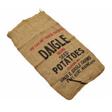 Original US Army WWII Potatissäck Vintage Military Surplus Storage Bag Brown