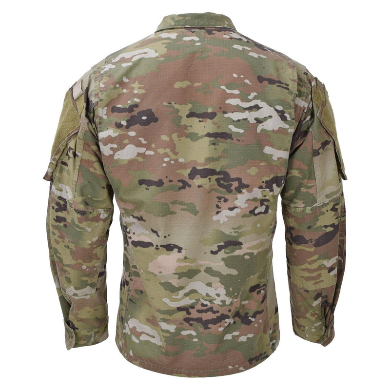 Original U.S. Military Active Combat Uniform Tactical Jacket RIP STOP MULICAM