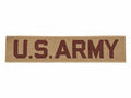Original U.S. Military Chest Tape Patch Insignia Collectible Army Surplus Khaki