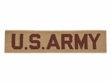 Original U.S. Military Chest Tape Patch Insignia Collectible Army Surplus Khaki