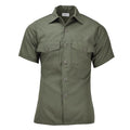 Original U.S. Military Field Tactical Olive Shirts Short Sleeve Army trötthet Ny