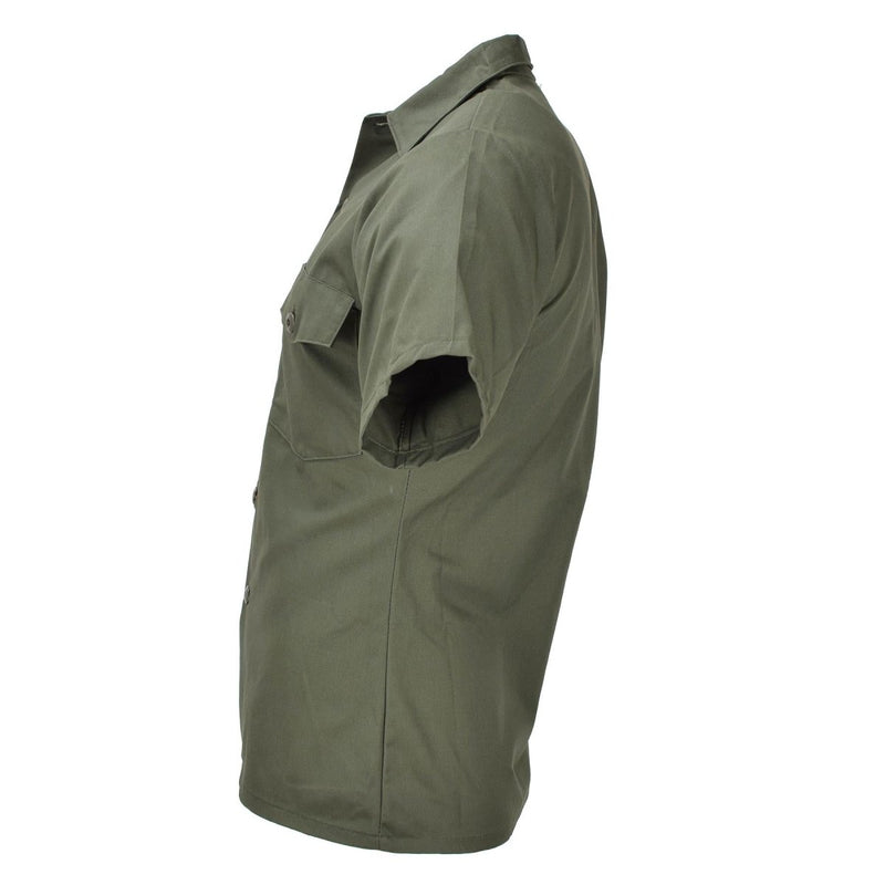 Original U.S. Military field tactical olive shirts short sleeve army fatigue NEW - GoMilitar
