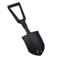 Original U.S. Military Folding Shovel 3-stegssystem High End Shaft Svart