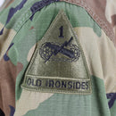 Original U.S. military jacket ripstop woodland camouflage BDU troops shirt - GoMilitar