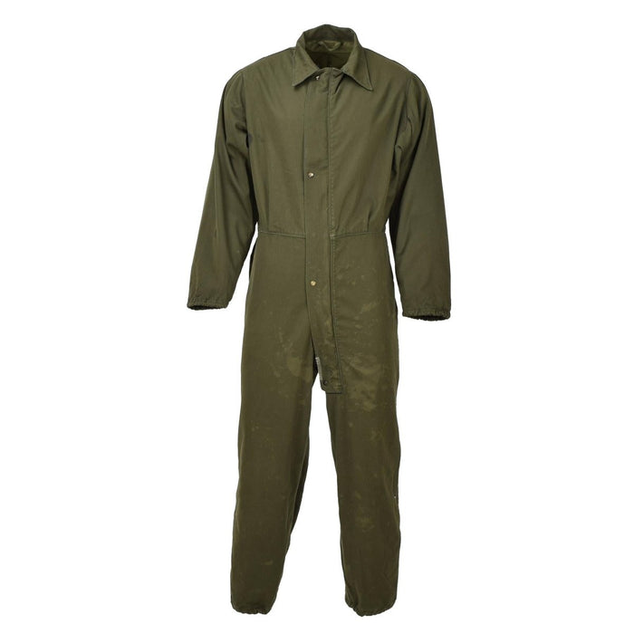 Original amerikansk militärmekanikeroverall arbetsdräkt mes jumpsuit uniform Olive - GoMilitar