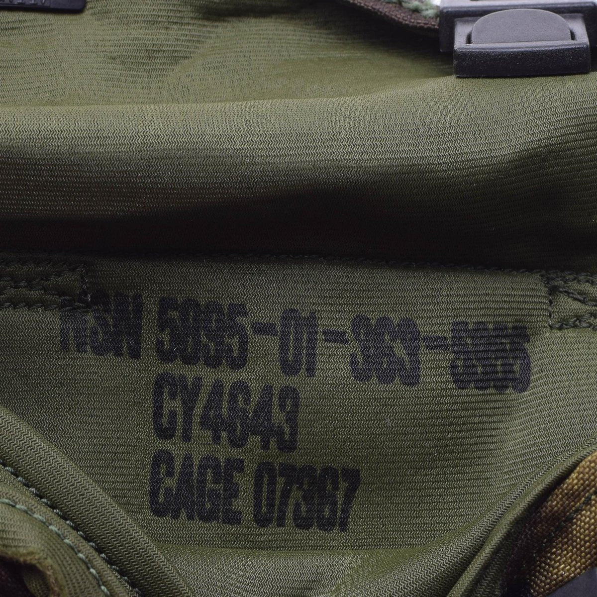 Original U.S. Military Shoulder Bag Pouch Woodland Camouflage Buckle Stängning Ny