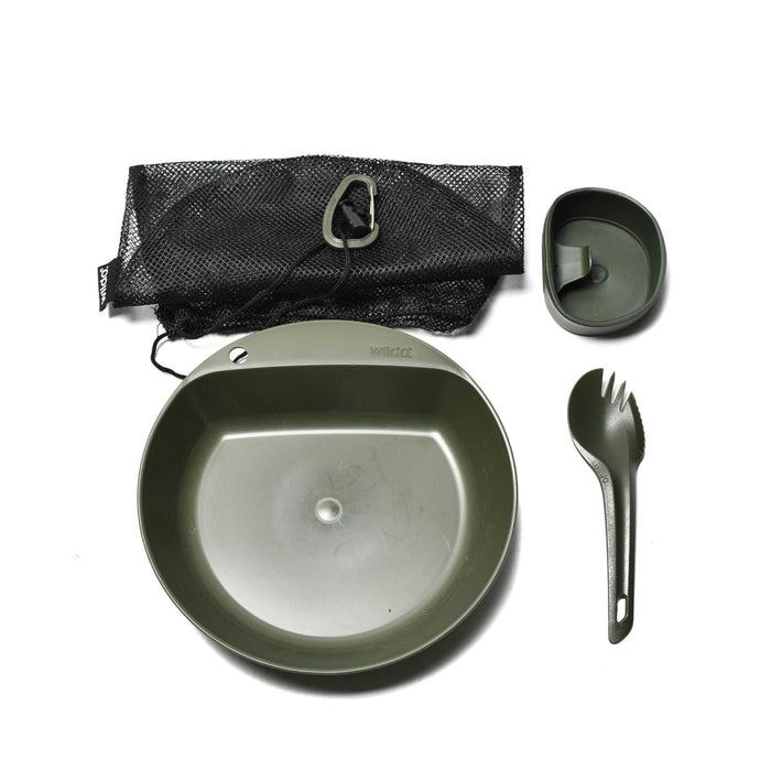 Original Wildo Pathfinder kit utomhusmatsredskap set BPA Free Camping Spork - GoMilitar