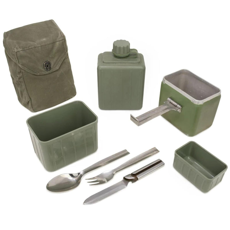 Original Jugoslavian Mess Kit. Army Military Mess Kit Canteen Cutlery