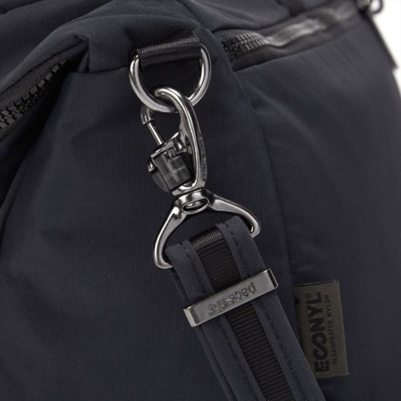 PacSafe CitySafe CX Cabriolet Ryggsäck Anti Stöld RFID Ekonyl Material svart