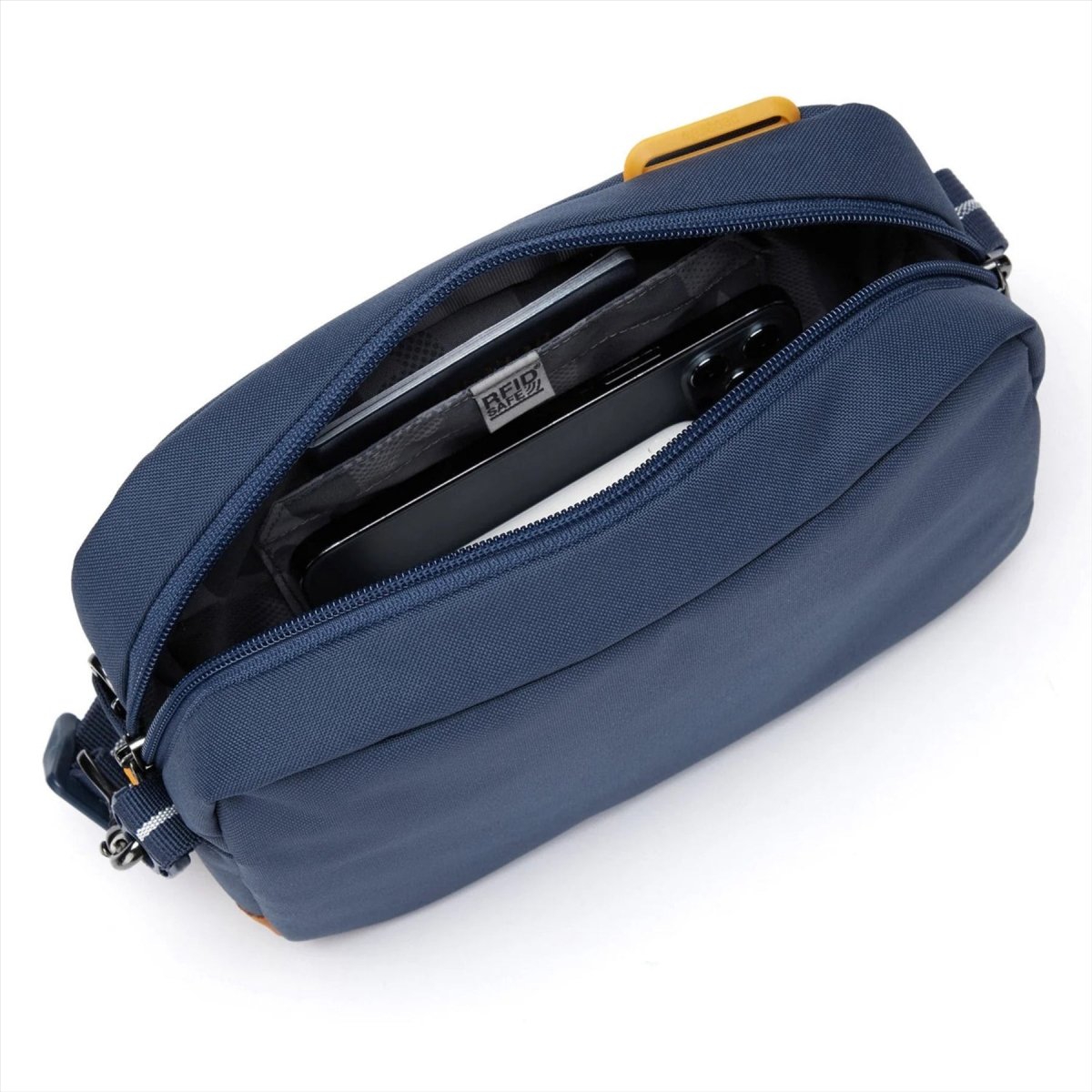 Pacsafe GO Anti Theft CrossBody-väska 2,5L vattenavvisande RFID säker blockering