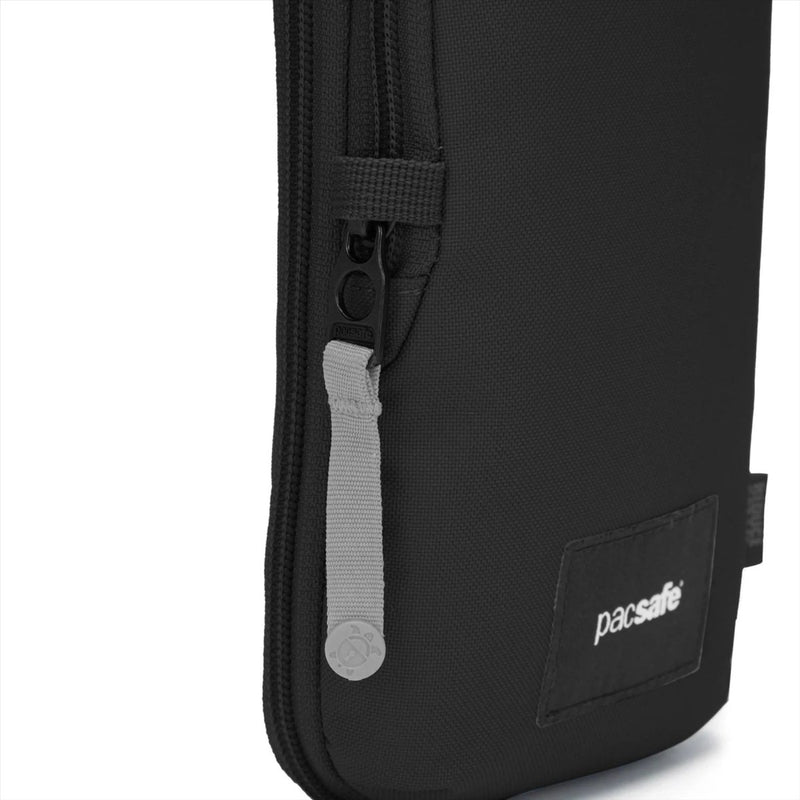 PacSafe Go Anti Stöld Tech Crossbody Bag 3.5L RFID Blockering Cut Resistant Black