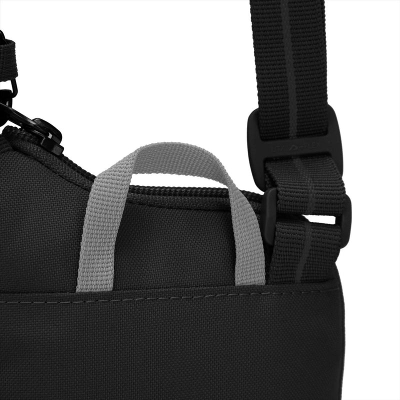 PacSafe Go Anti Stöld Tech Crossbody Bag 3.5L RFID Blockering Cut Resistant Black