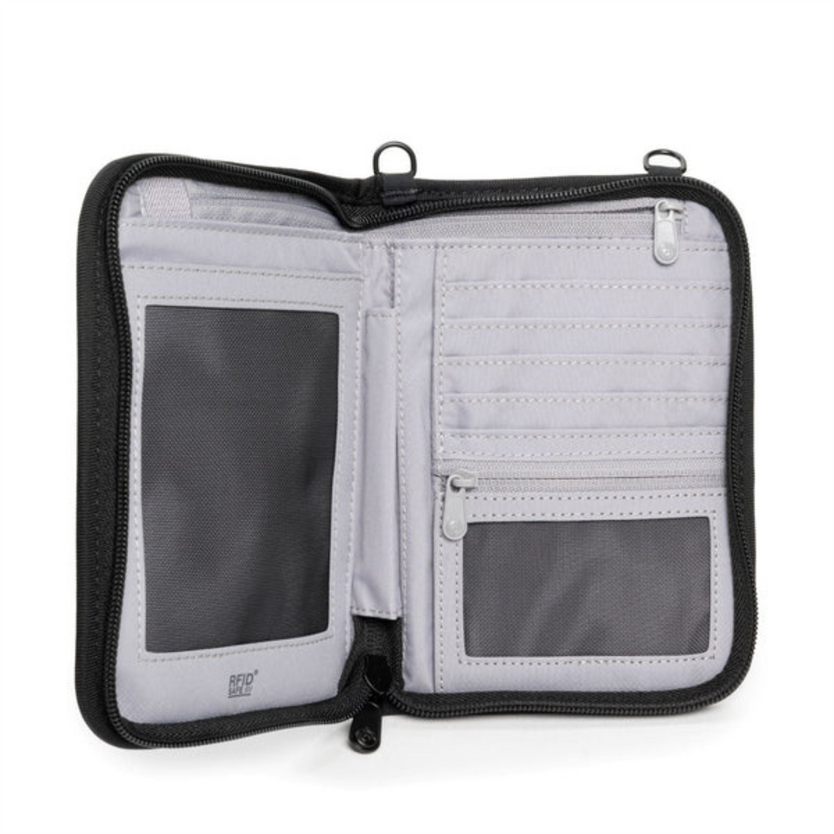 PacSafe V150 Document Bag Compact Organizer Anti Stöld RFID Blockering Black