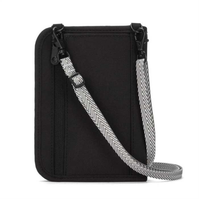 Pacsafe V150 Dokumentväska Compact Organizer Stöldskydd RFID Blocking Svart - GoMilitar