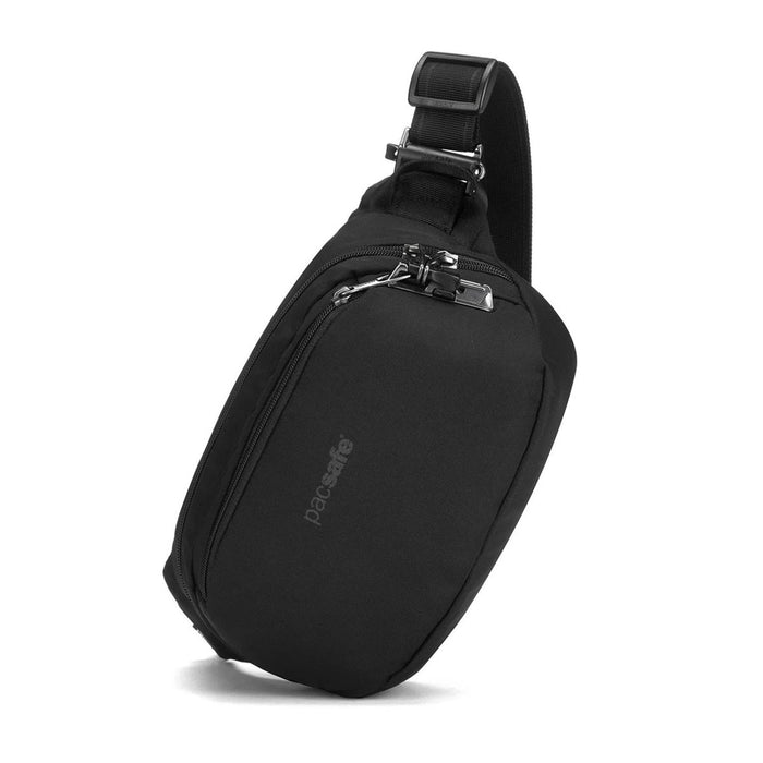 Pacsafe Vibe 100 Axelväska 4L vattenavvisande anti-stöld höftpack Stealth - GoMilitar