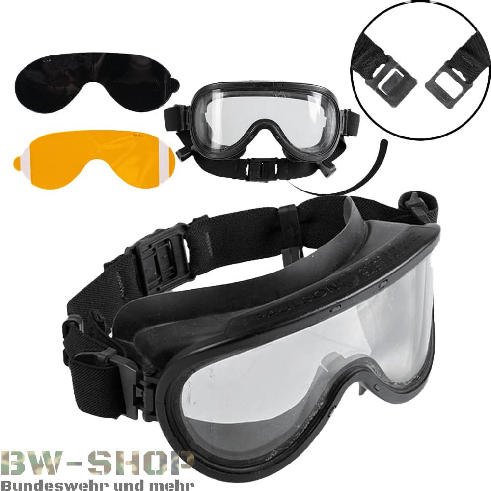 Paulson 510 A-TAC Tactical Goggle Transparent polykarbonat Dual Lens