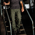 Pentagon BDU 2.0 Combat Pants last förstärkta sittknappar Zip Fly Ripstop Black
