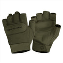 Pentagon Duty Mechanic 1/2 Fingerless Gloves Breattable Fabric Cuff Elastic