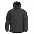 Pentagon Hoplite Parka Army Warm Winter Jacket Water Repellent Hooded Black
