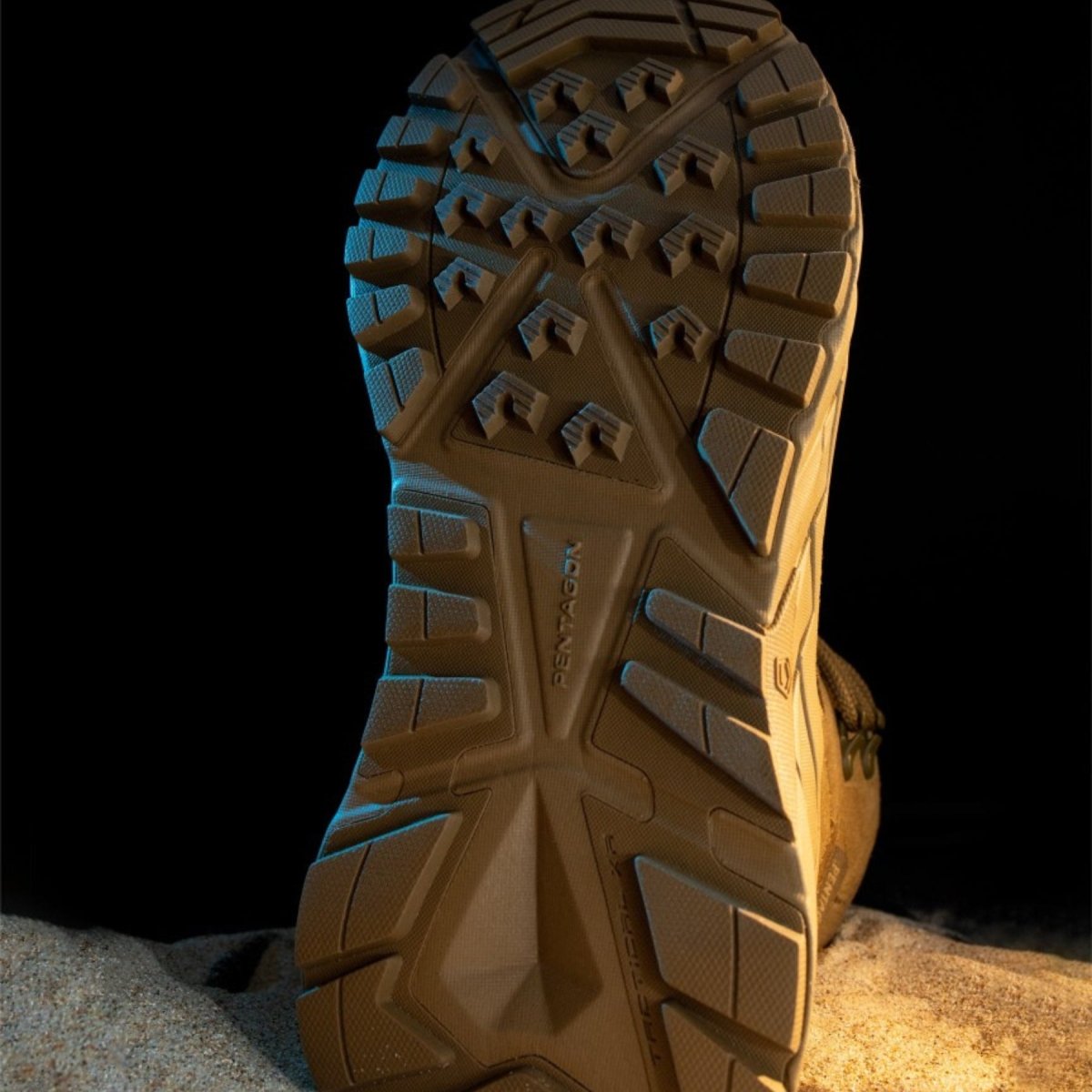 Pentagon Horizon Desert Trekking 6 stövlar Lättvikts andas mocka Svart