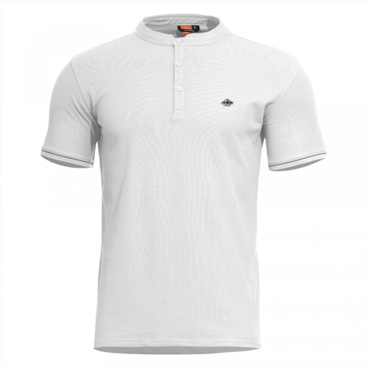 PENTAGON Levantes Henley Stripes Klassisk T-shirt Kort ärm Snabbtorkande