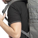 PENTAGON Levantes Henley Stripes Klassisk T-shirt Kort ärm Snabbtorkande