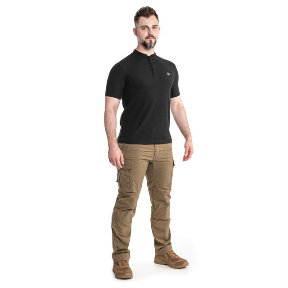 PENTAGON Levantes Henley T-Shirt Honeycomb Piqueut Snabbtorkande Luktbeständig